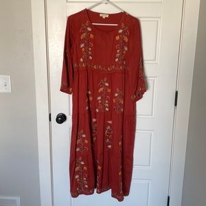 Roolee Embroidered Dress